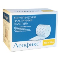 Пластир у рулоні Леофікс хірургічний еластичний 10смх10м