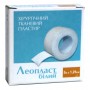 Пластир на котушці Леопласт тканий білий 1,25 смх5м⭐️3Hmedical (Леон-фарм)
