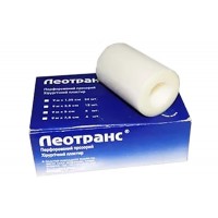 Пластырь на катушке Леотранс полимерный прозрачный 7,5смх9м 4шт