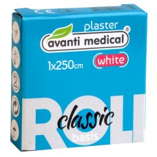 Пластир на котушці Avanti medical Classic білий тканий 1смх2,5м