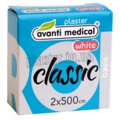 Пластырь на катушке Avanti medical Classic тканый белый 2смх5м