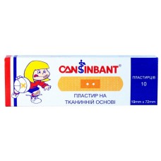 Набір пластирів CANSINBANT 1,9смх7,2см 10шт