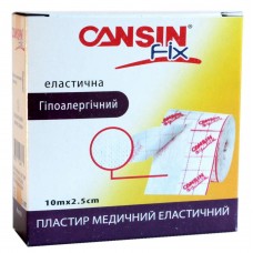 Пластир у рулоні CANSIN FIX ЕЛАСТИЧНИЙ 2,5смх10м
