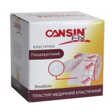 Пластир у рулоні CANSIN FIX ЕЛАСТИЧНИЙ 5смх5м