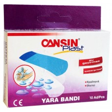 Набір пластирів CANSINPLAST водонепроникний 1,9смх7,2см 10шт