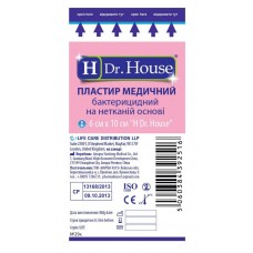 Пластир Dr.House бактерицидний нетканий 6смх10см 1шт