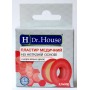 Пластир на котушці Dr.House нетканий тілесний 2,5смх5м пластик з підвісом⭐️DrHouse