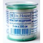 Пластир на котушці Dr.House полімерний прозорий 5смх5м у пластиковій котушці⭐️DrHouse