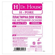 Пов'язка Dr.House стерильна неткана 10смх10см 1шт
