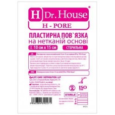 Пов'язка Dr.House стерильна неткана 10смх15см 1шт