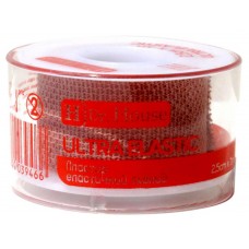 Пластир на котушці Dr.House Ultra elastic тканий тілесний 2,5 смх5м