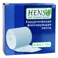 Пластир у рулоні Hensa хірургічний еластичний 2,5 cмх10м
