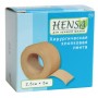 Пластир на котушці Hensa тканий тілесний 2,5смх5м⭐️Hensa