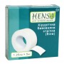 Пластир на котушці Hensa тканий білий 1,25 cмх5м⭐️Hensa