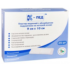 Повязка К-пед стерильная нетканая 9смх10см 1шт (уп 25 шт)