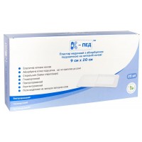 Повязка К-пед стерильная нетканая 9смх20см 1шт (уп 25 шт)