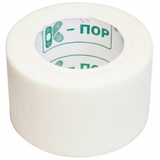 Пластир на котушці К-пор паперовий білий 2,5смх9,14м ZIP