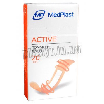 Набор пластырей MedPlast Active полим тел 1,9смх7,2см 20шт