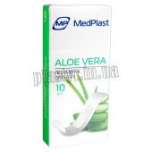 Набор пластырей MedPlast Aloe Vera полимерные прозрачные 1,9смх7,2см 10шт