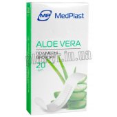 Набор пластырей MedPlast Aloe Vera полимерные прозрачные 1,9смх7,2см 20шт