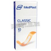Набор пластырей MedPlast Classic полимерные телесные 1,9смх7,2см 10 шт