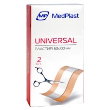 Набір пластирів MedPlast Universal полімерний тілесний 6смх10см 2 шт