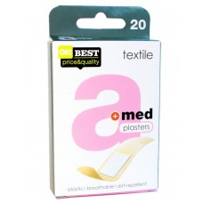 Набор пластырей A-med Textile тканый 20шт