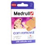 Набір мозольних пластирів Medrull із саліциловою кислотою 4х6см 2шт⭐️MEDRULL