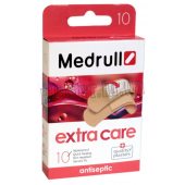 Набор пластырей Medrull Extra Care полимерный 10шт