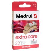 Набор пластырей Medrull Extra Care полимерный 20шт