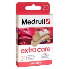 Набор пластырей Medrull Extra Care полимерный 20шт