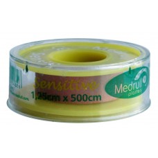 Пластир на котушці Medrull Sensitive паперовий тілесний 1,25 смх5м