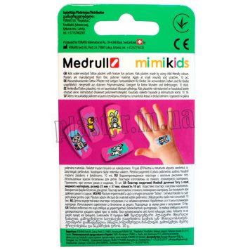 Набор пластырей Medrull Mimi Kids детский 2,5смх5,7см 10шт-4