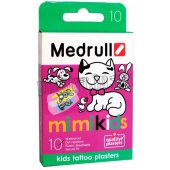 Набор пластырей Medrull Mimi Kids детский полимерный 2,5смх5,7см 10шт