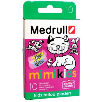 Набор пластырей Medrull Mimi Kids детский 2,5смх5,7см 10шт