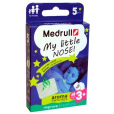Набор пластырей Medrull My little nose детский ароматический 5шт