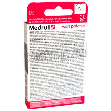 Набор мозольных пластырей Medrull от бородавок 16 шт-4