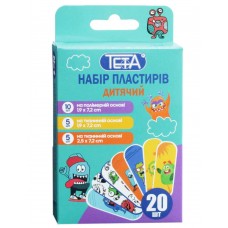 Набір пластирів Teta дитячий з малюнком 20шт