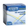Пластир на котушці Teta нетканий білий 2,5смх5м⭐️Teta