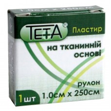 Пластир на котушці Teta тканий білий 1смх2,5м Bangli