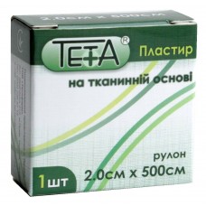 Пластир на котушці Teta тканий білий 2смх5м