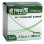 Пластир на котушці Teta тканий білий 3смх5м⭐️Teta