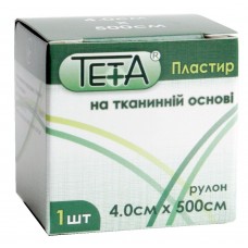 Пластир на котушці Teta тканий білий 4смх5м
