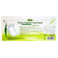 Повязка Teta стерильная нетканая 9смх25см 1шт