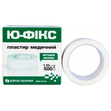 Пластир на котушці Ю-ФІКС нетканий білий 1,25 смх5м